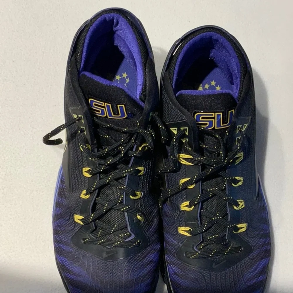 LSU Men’s Basketball Shoes Size 9.5 - Picture 6 of 9